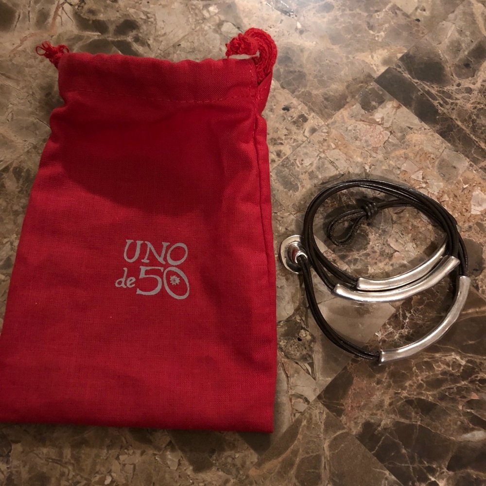 Uno de 50 wrap bracelet